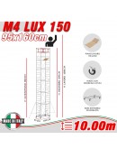 Trabattello Professionale M4 LUX 150 Altezza lavoro 10 metri